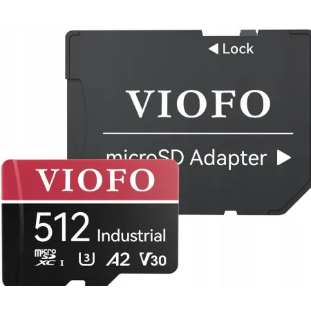 VIOFO microSDHC 512GB Industrial V30 karta pamięci do kamer samochodowych